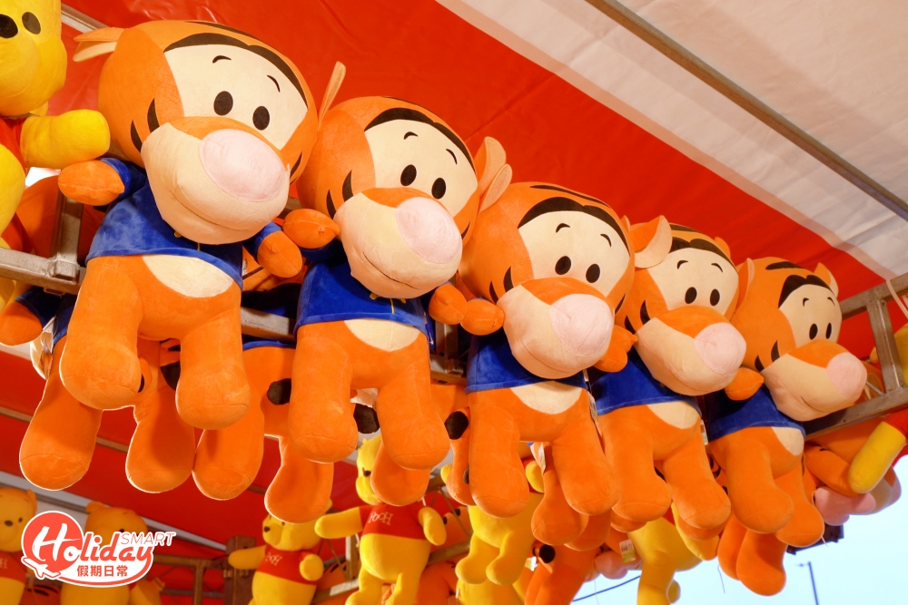 獎品超過 30 萬隻毛公仔