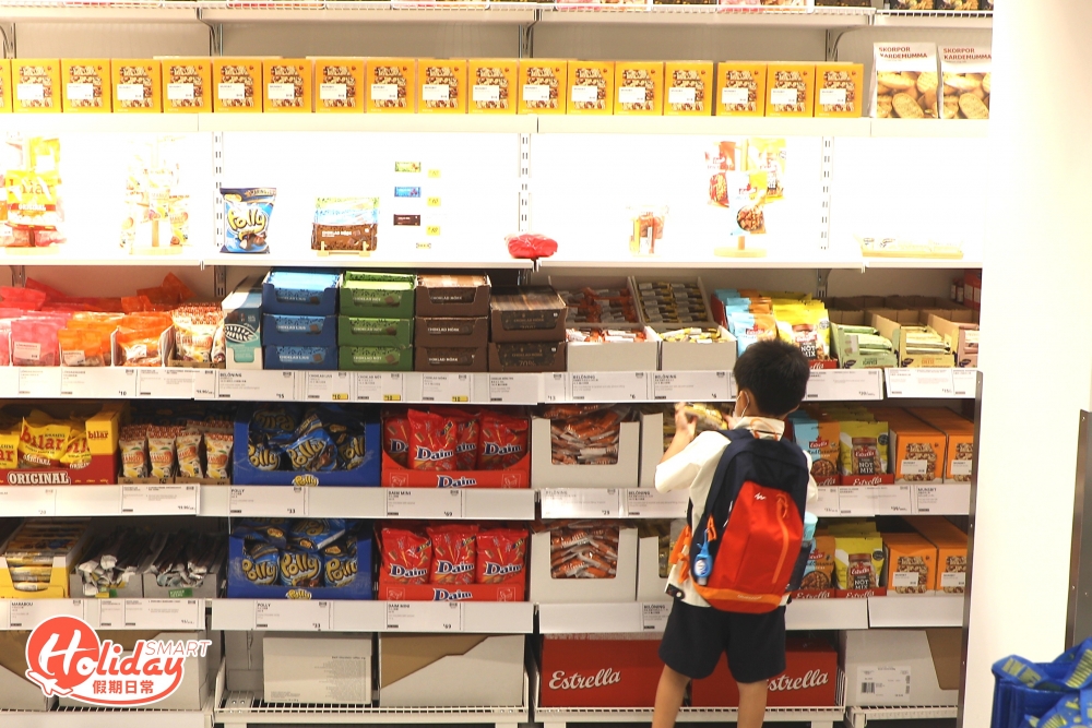 新店內其中一個專區則是瑞典美食廊。