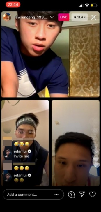 吳諾弘 IG Live
