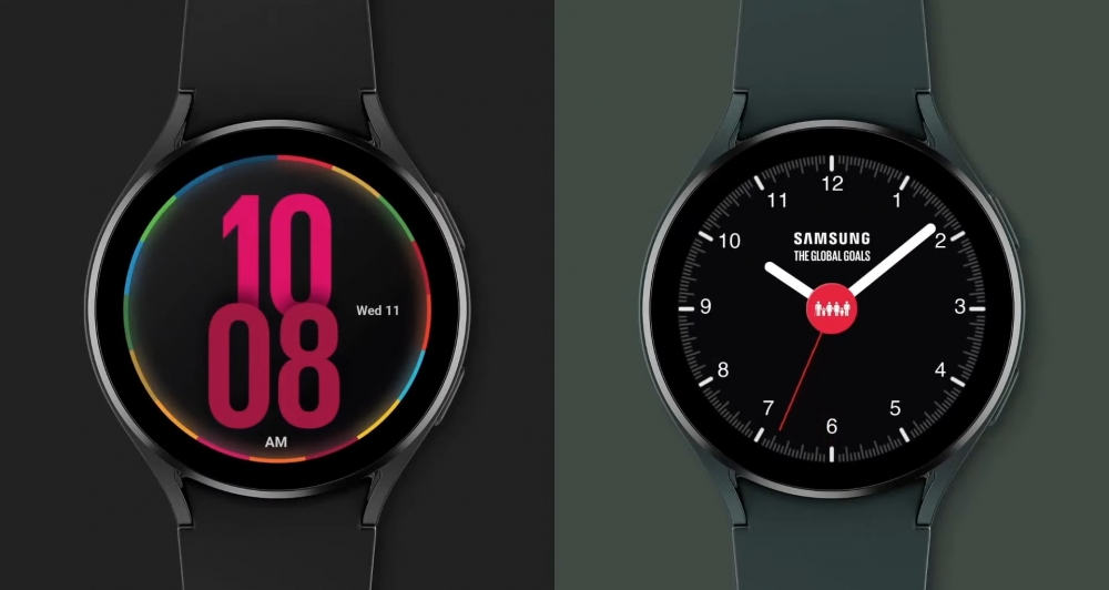 Galaxy Watch4系列的錶面統一採用330ppi螢幕。