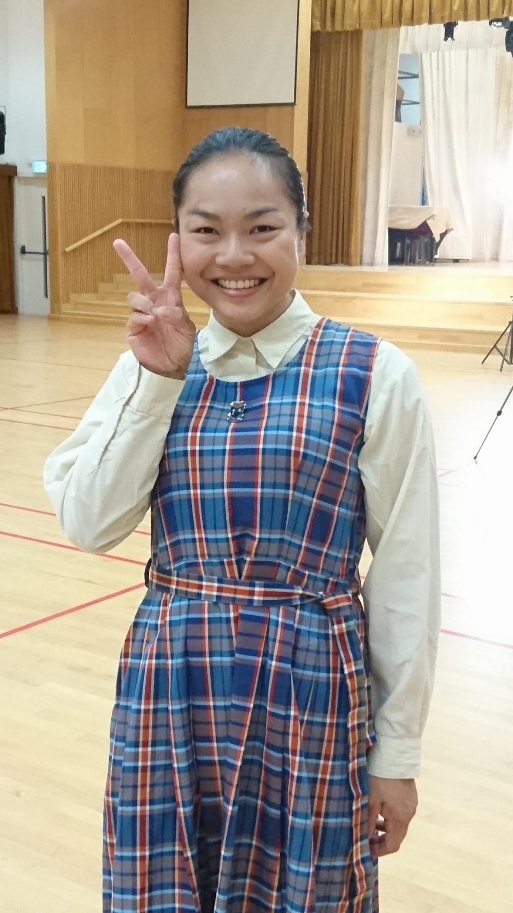 患有先天性貧血症的李慧詩,依然熱愛運動。