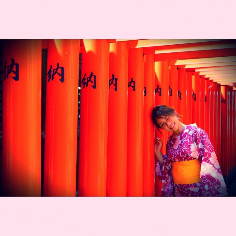 Grace私下的生活照。