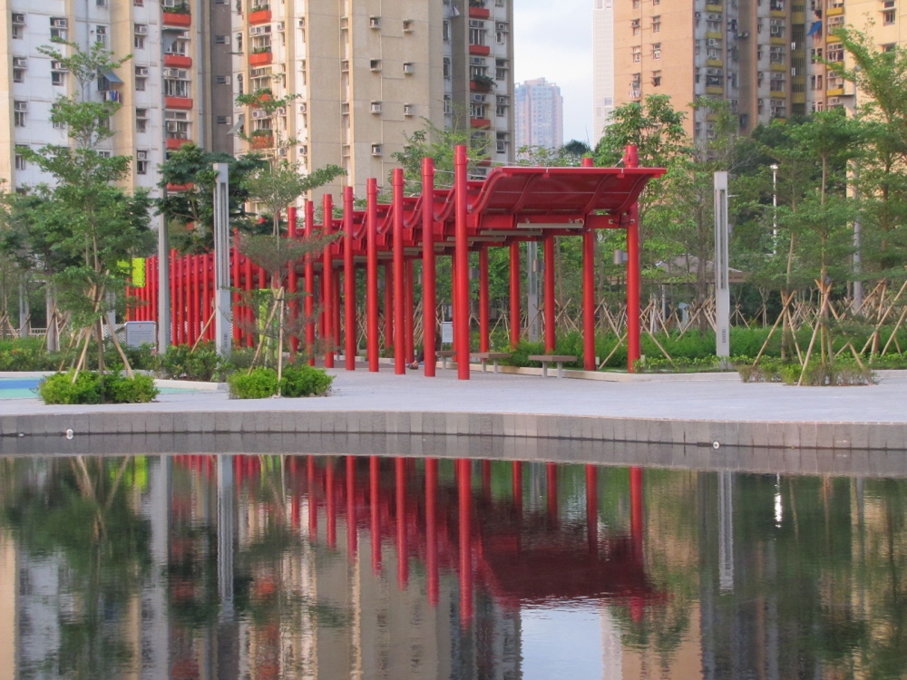 青衣東北公園。