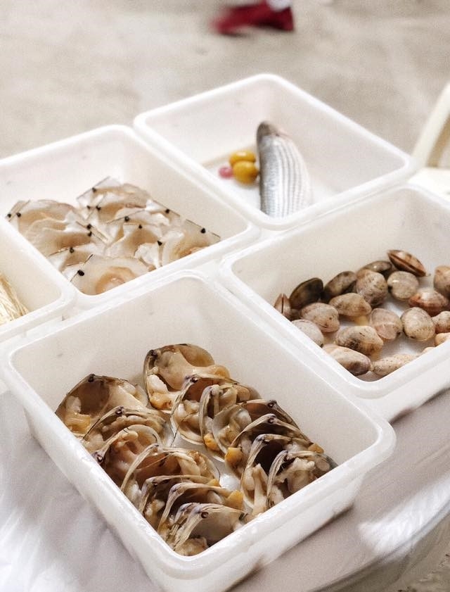 天水圍綠田園的海鮮非常肥美新鮮。