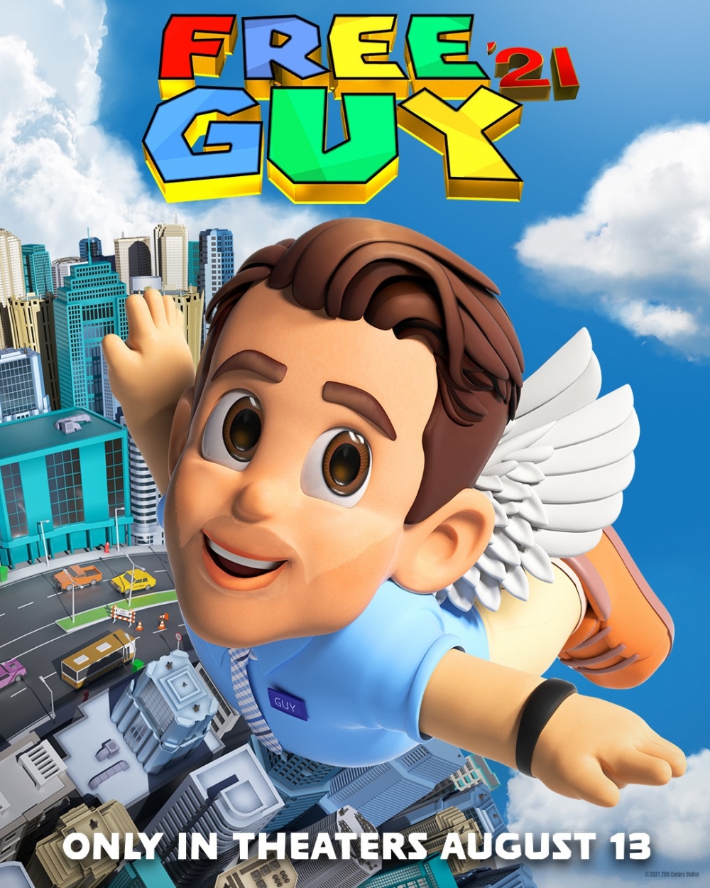《Free Guy》海報向多款經典及人氣游戲致敬!