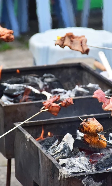 大欖燒烤亦設有燒烤小屋。