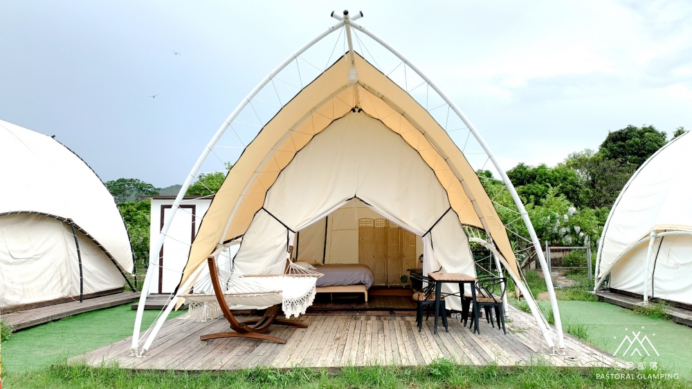 白泥部落營地的帆船營。