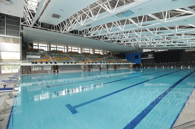 中山紀念公園游泳池。