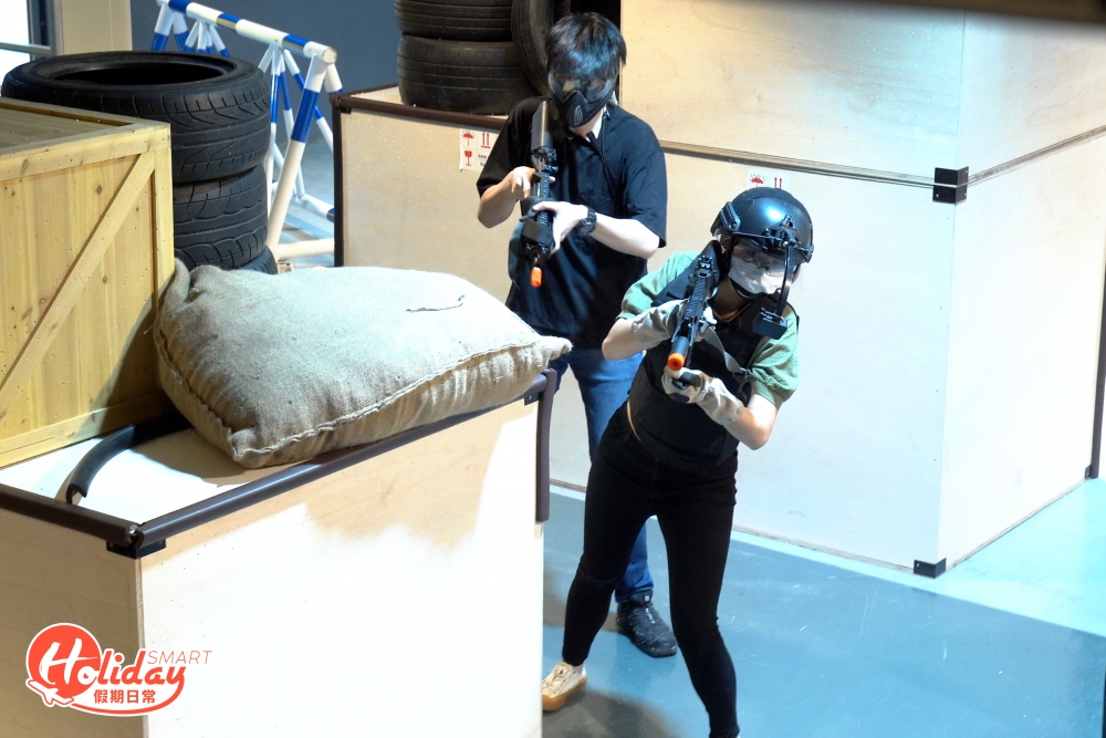 如果是有經驗玩家或War Game愛好者可以自備私人裝備,如果是第一次玩,War Zone會提供裝備租借服務,可以租用頭盔、眼罩、防彈衣等。