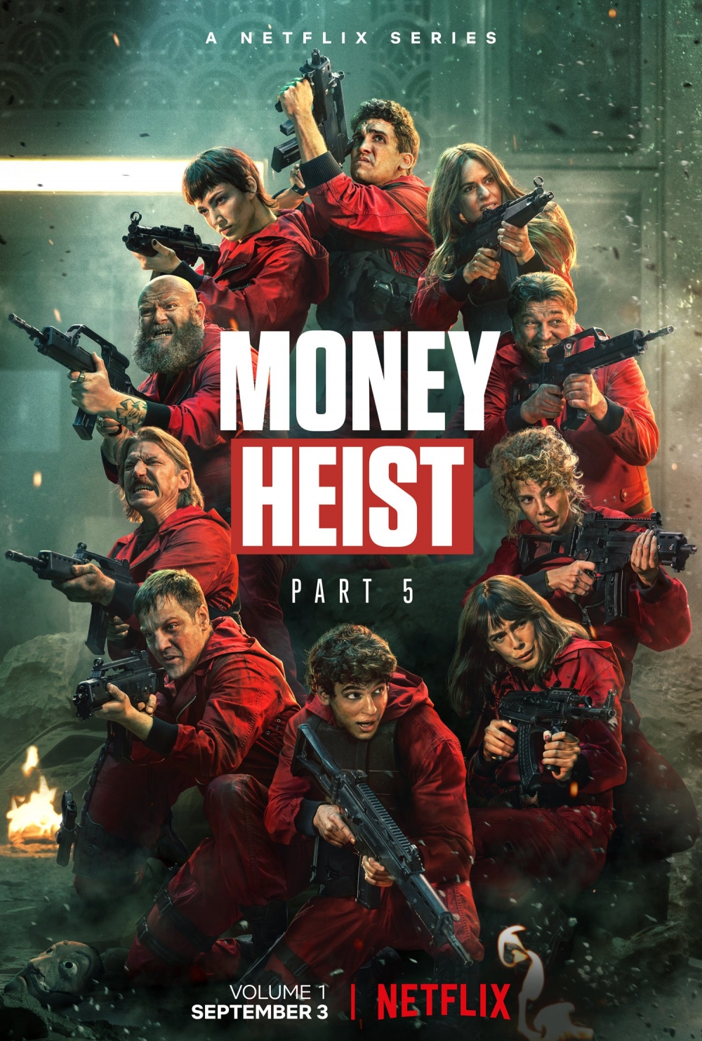 Netflix 9月推薦片單:《紙房子》第5季。