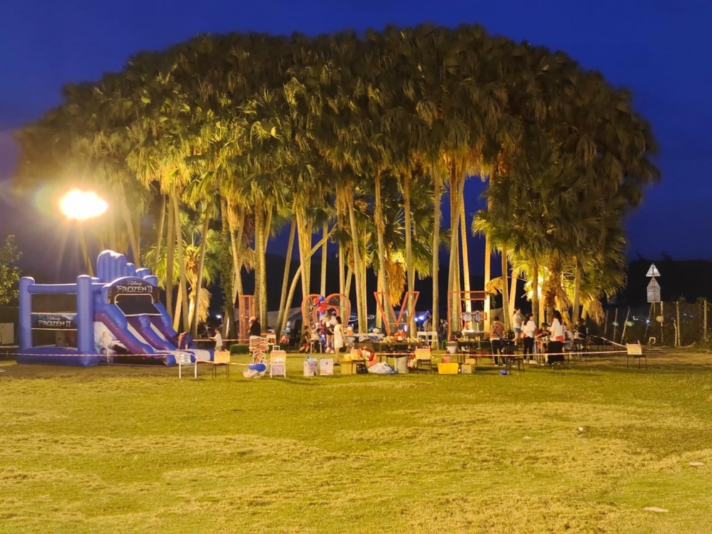 想要盡情享用燒烤及玩樂,可以選擇私人區域。