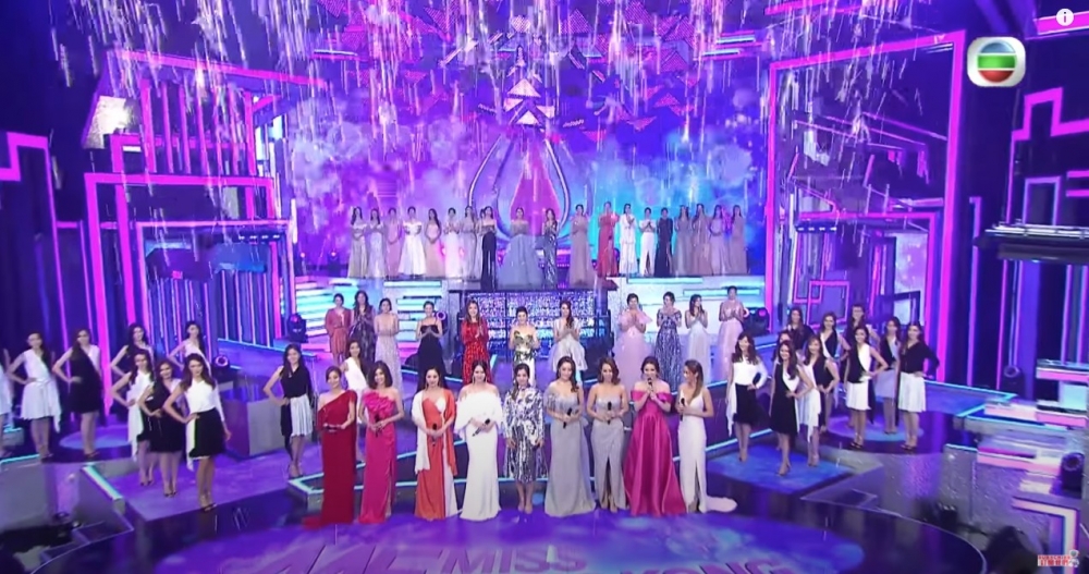 TVB《We Miss Hong Kong 香港小姐競選準決賽》20位佳麗分組表演,爭入最後總決賽12強
