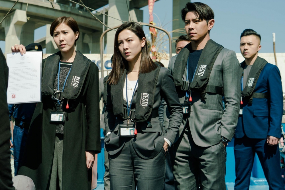 王敏奕在《把關者們》飾演cool爆的「Madam Wan」,表現搶眼!