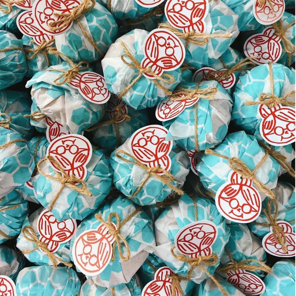 Grandma's Scones的包裝充滿日式風格。