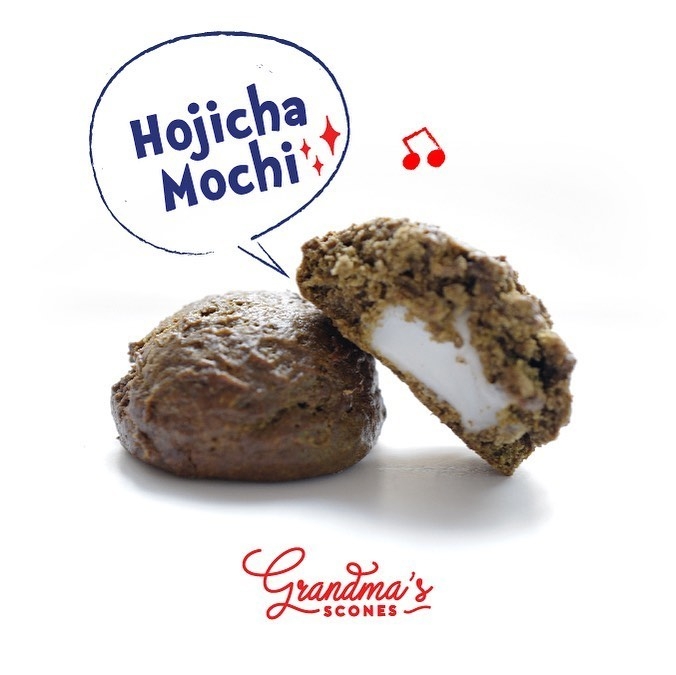 Grandma's Scones人氣非常高的日式焙茶麻糬鬆餅。