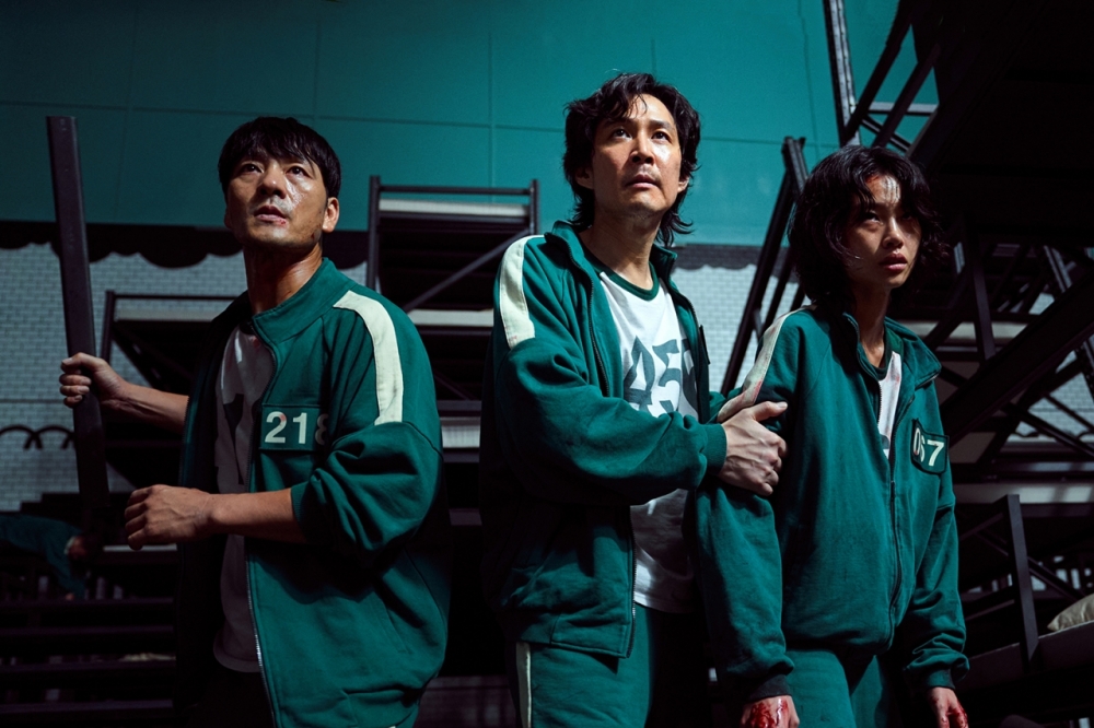 李政宰和樸海秀在《魷魚遊戲》首度合作,火花十足!