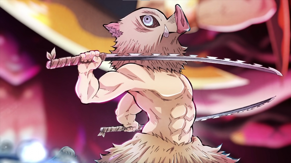 《鬼滅之刃2遊郭篇》的伊之助。