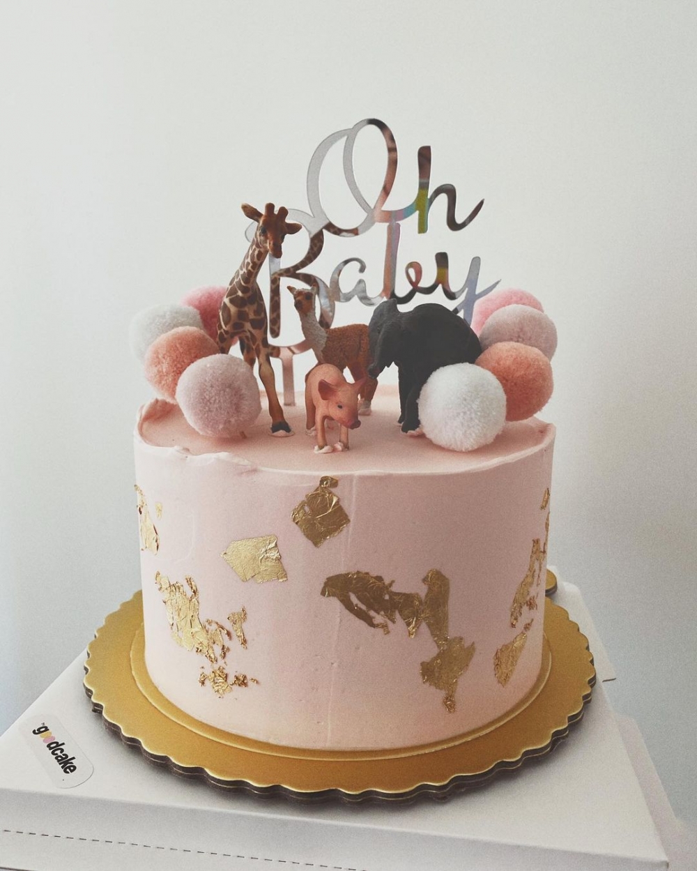 The Good Cake蛋糕設計主要以各種動物點綴,超可愛!