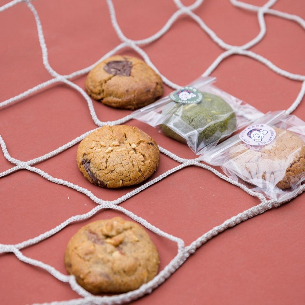 曲奇阿嬸的曲奇有獨立包裝。