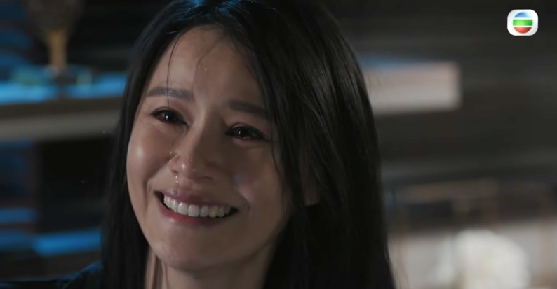 黃翠如於呢個場面中需要不停將情緒轉換!