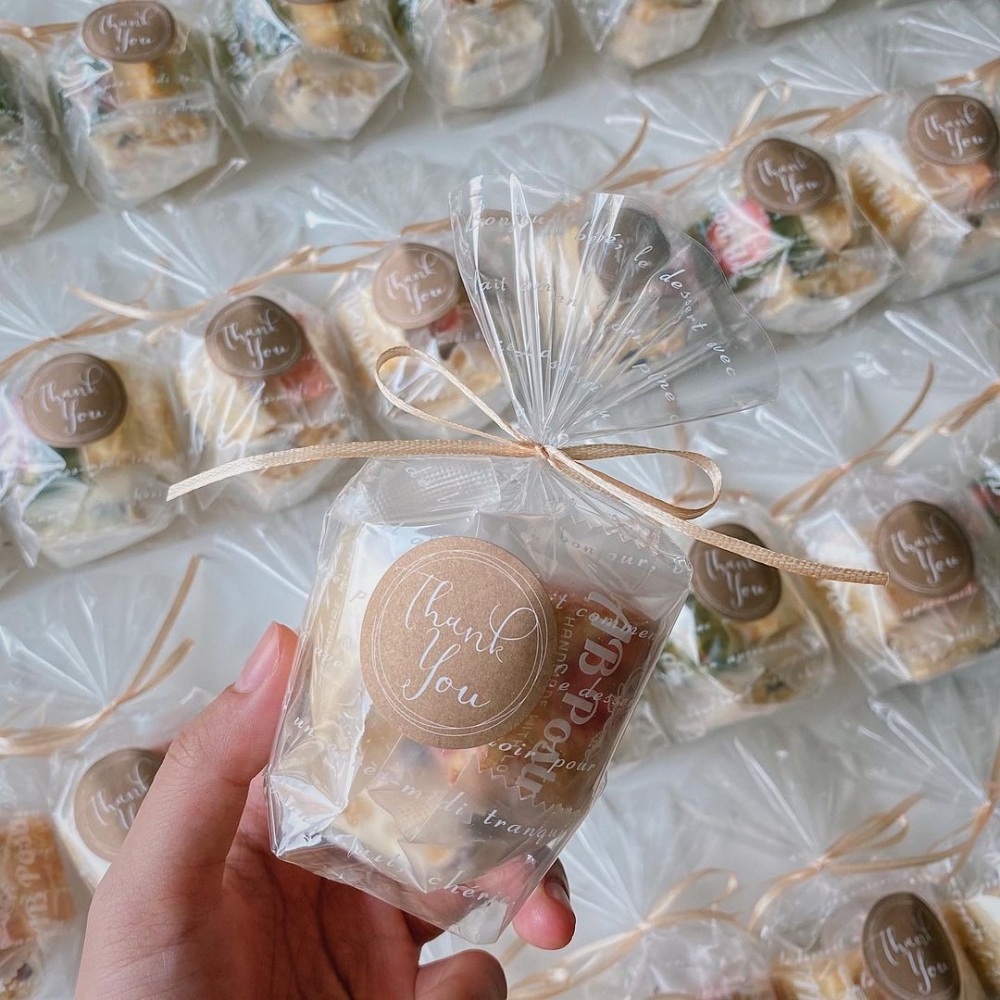 Ab Postre手作雪花酥的包裝非常精致漂亮~