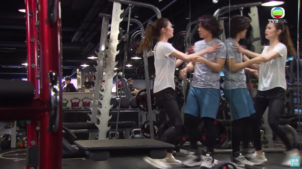 有網友稱gym room好多男士出入,可能係樓主嘅「對手」