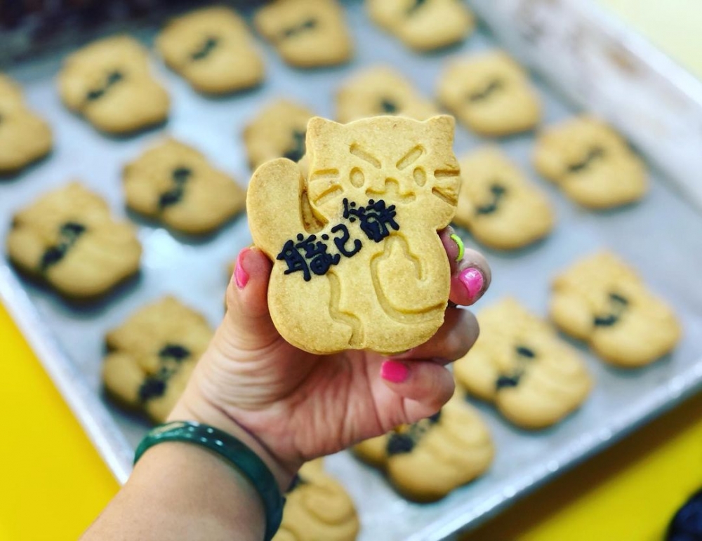 華爾登餅店可以手寫字句的手工牛油曲奇！