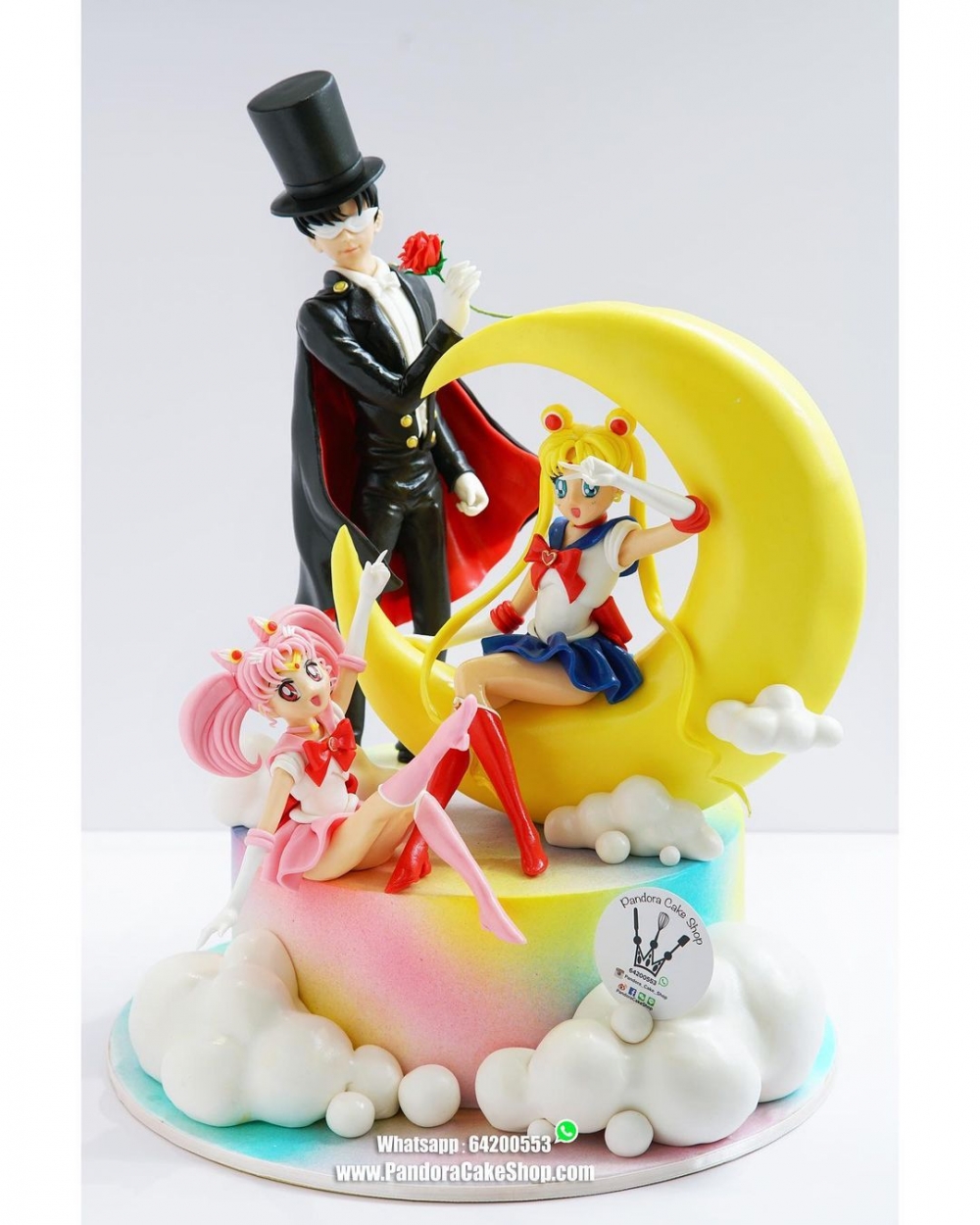 Pandora Cake Shop的卡通翻糖蛋糕亦非常精致!