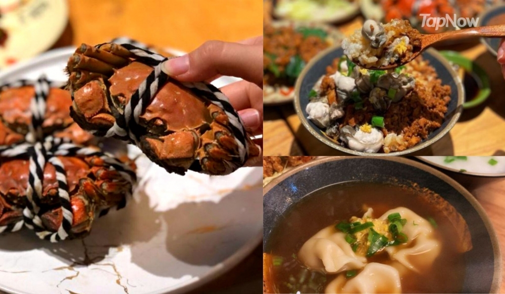 方案A和B提供【三兩至四兩】大閘蟹+台式小食放題