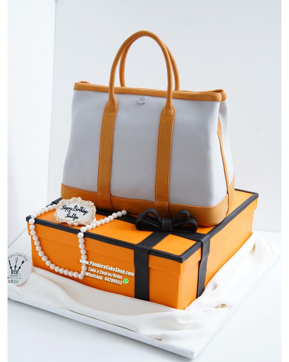 Pandora Cake Shop的手袋翻糖蛋糕人氣超高!