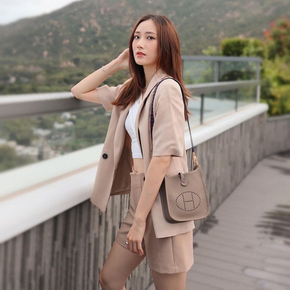 蔡嘉欣有Hermès Evelyne Bag