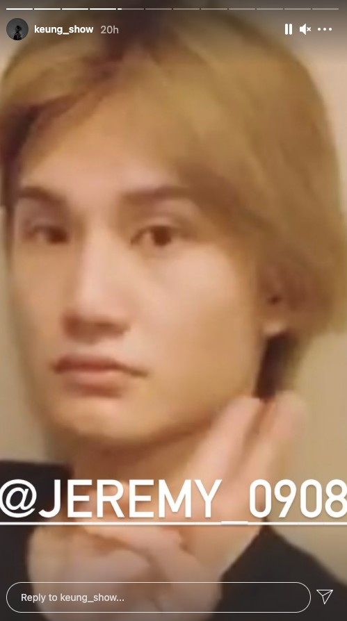 姜濤大晒Jeremy嘅素顏相