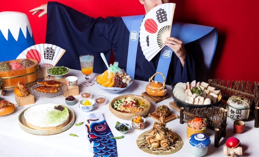 佐敦逸東酒店推出「夏の祭」周末下午茶自助餐。
