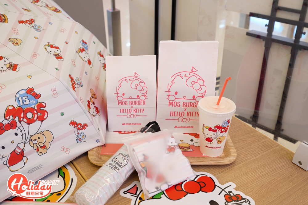 其中6間分店會注入大量Hello Kitty元素,店內四處無論是餐桌、包裝、裝潢等,都可以尋獲Hello Kitty的蹤影