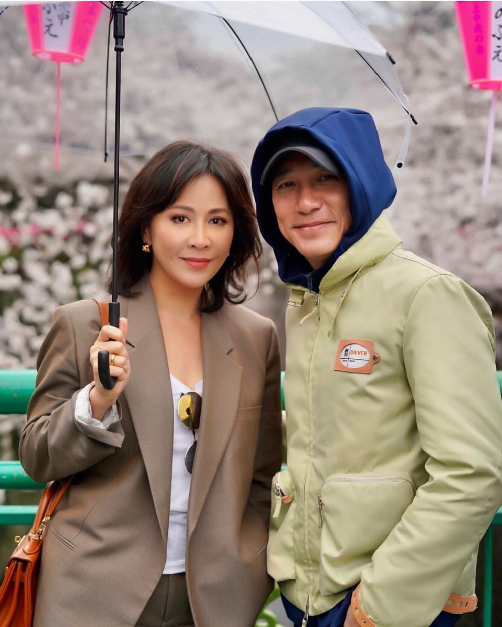 梁朝偉愛跟老婆劉嘉玲宅在家。