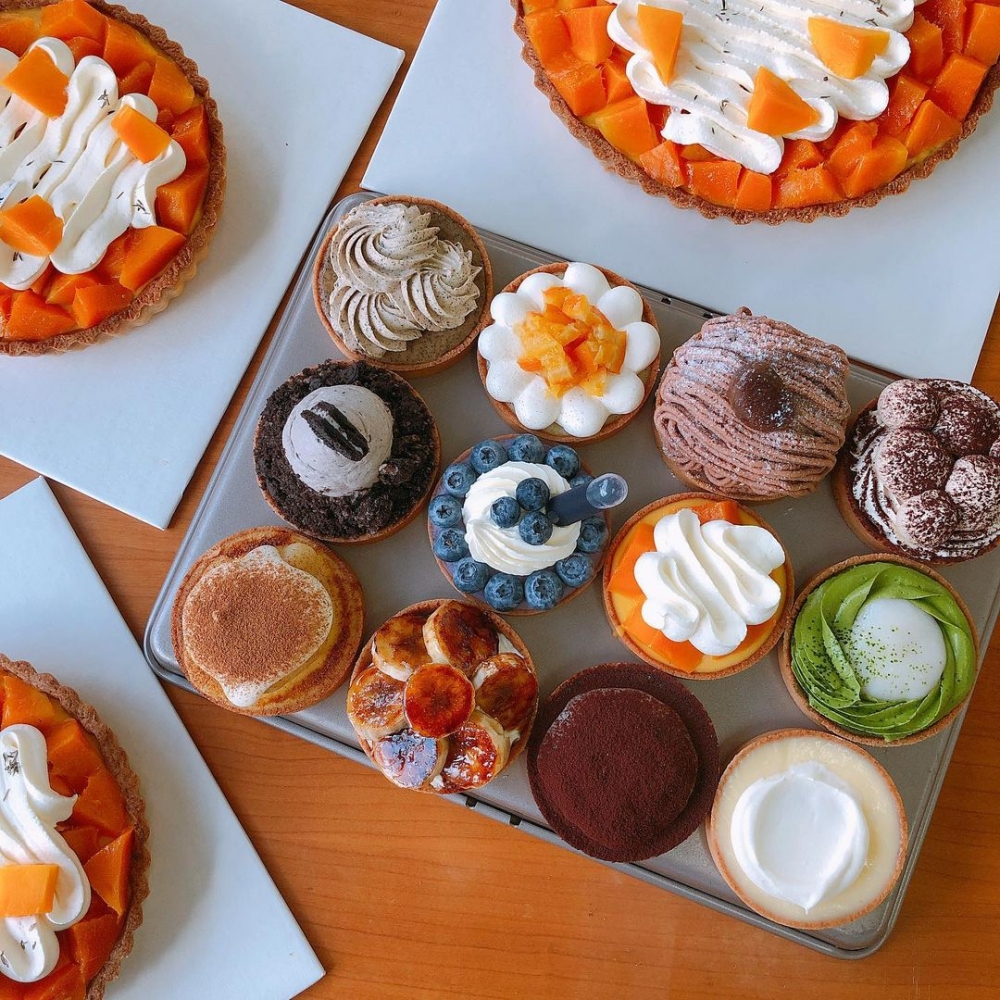 Shall Make Cake人氣超高的限定口味~芒果大撻（6" $450/10" $550）