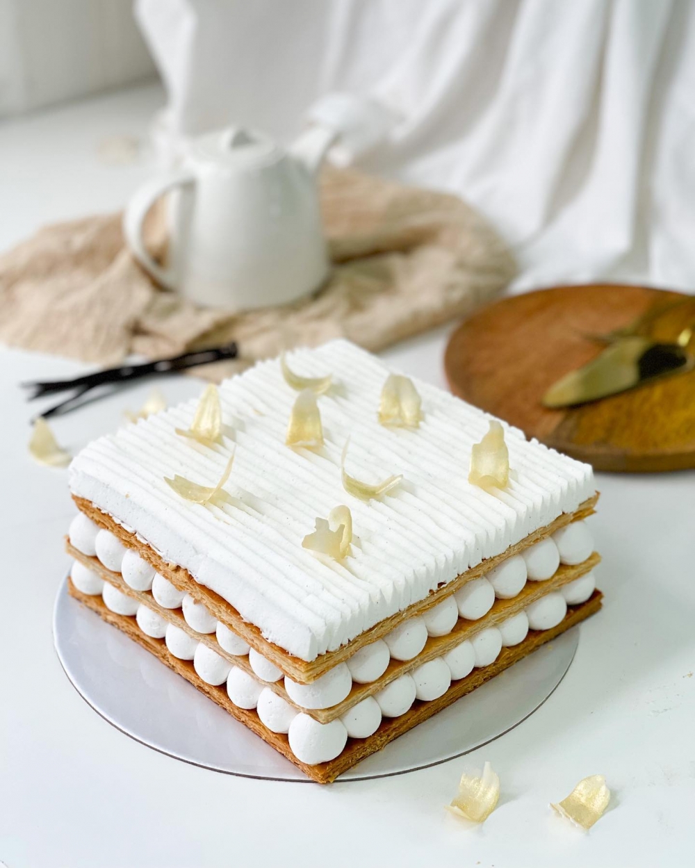 The Cakery Vanilla Fantasy($65/小|$580/大)