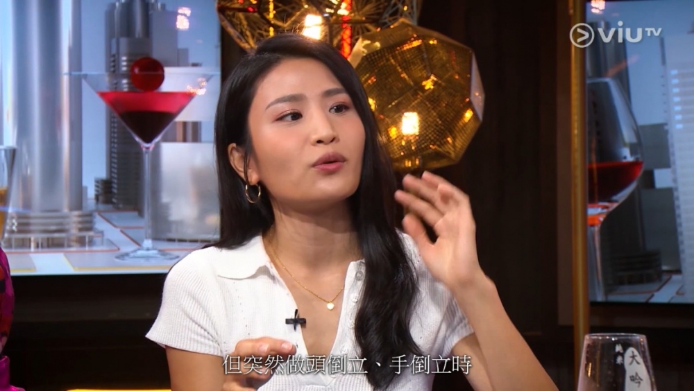 林芊妤曾被瑜伽學生聞出酒氣。