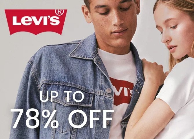 SHOPPICKS Levi's 快閃優惠低至22折!