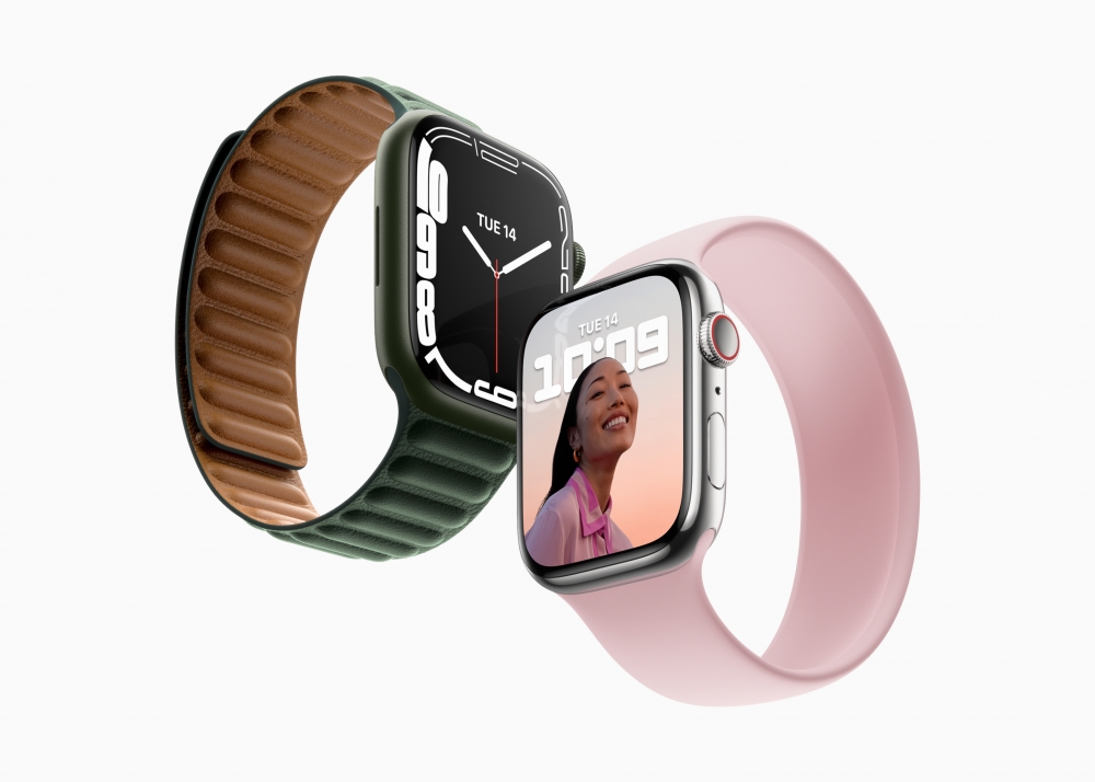 Apple於秋季發佈會中發表了全新的Apple Watch Series 7。