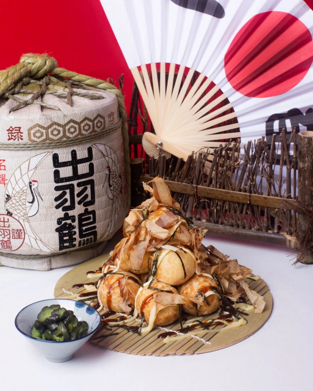 「夏の祭」周末下午茶自助餐:日式大阪燒。