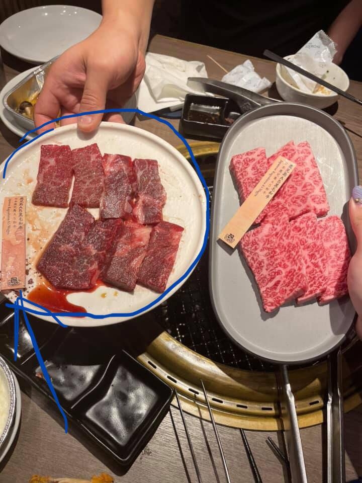 之後嗰張睇落十分令人無食慾嘅相其實係放喺枱面超過2個鐘嘅頭盤
