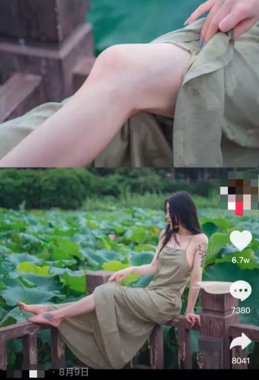 打扮性感咁擺誘人pose被指非常唔莊重。