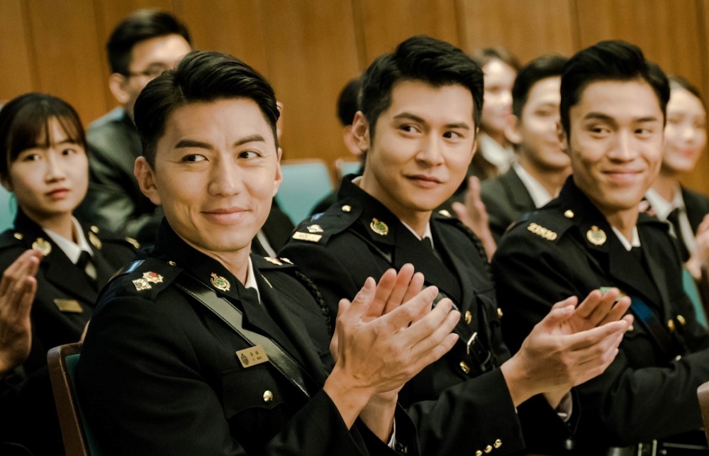陳家樂(中)相隔2年再參與TVB劇集,飾演性格自我中心的「陳家興」。
