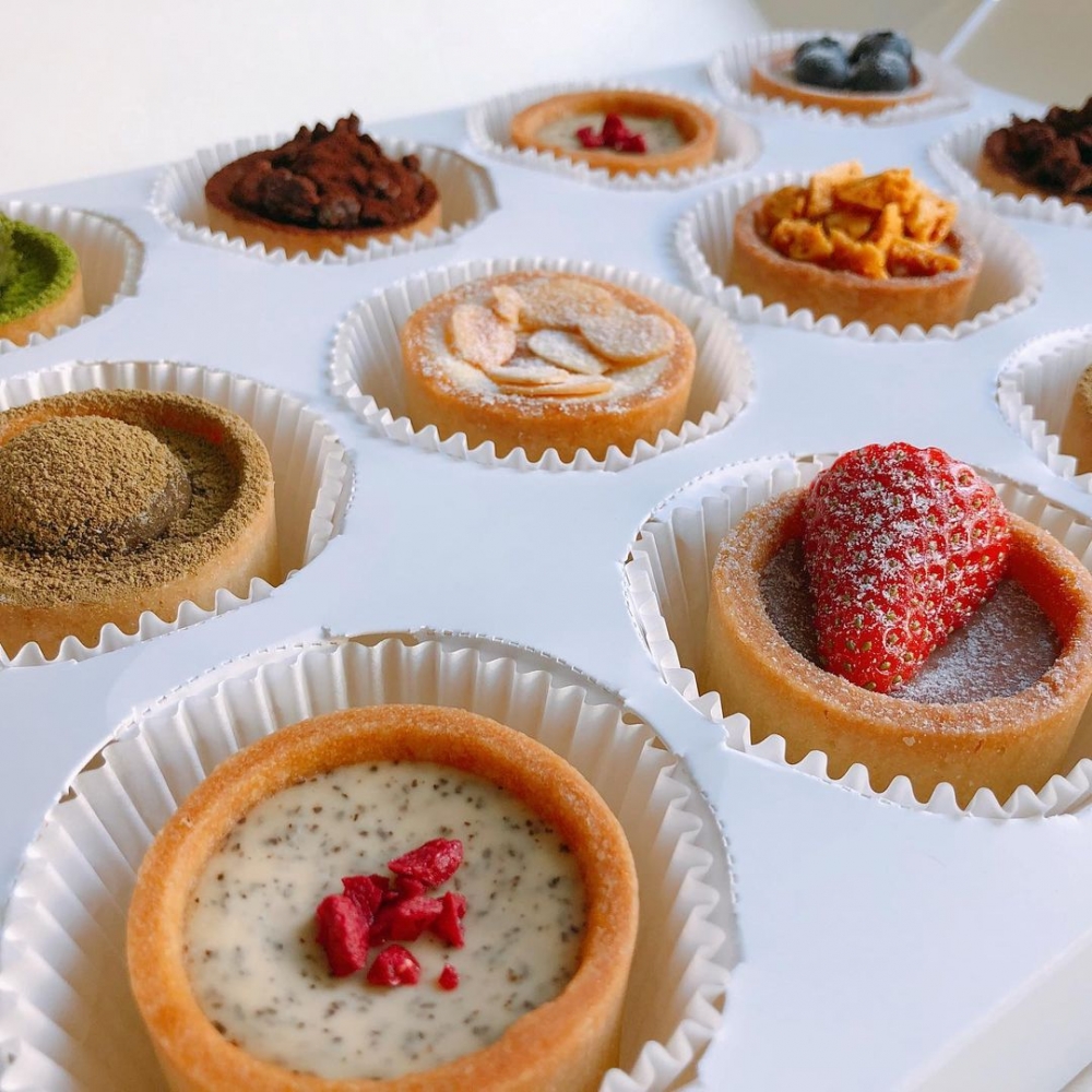 Bubble Bu Cakery迷你芝士撻的口味多樣化。