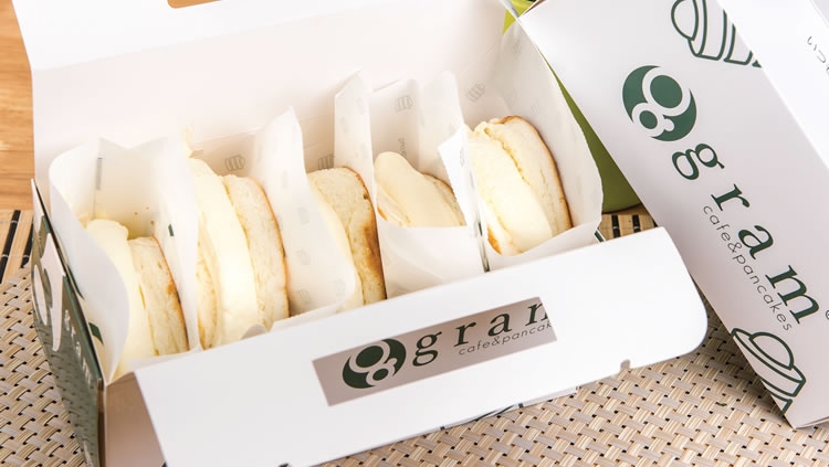 Gram Pancakes的Cool Premium迷你梳乎厘班戟（$35/件 | $175/一盒5件）