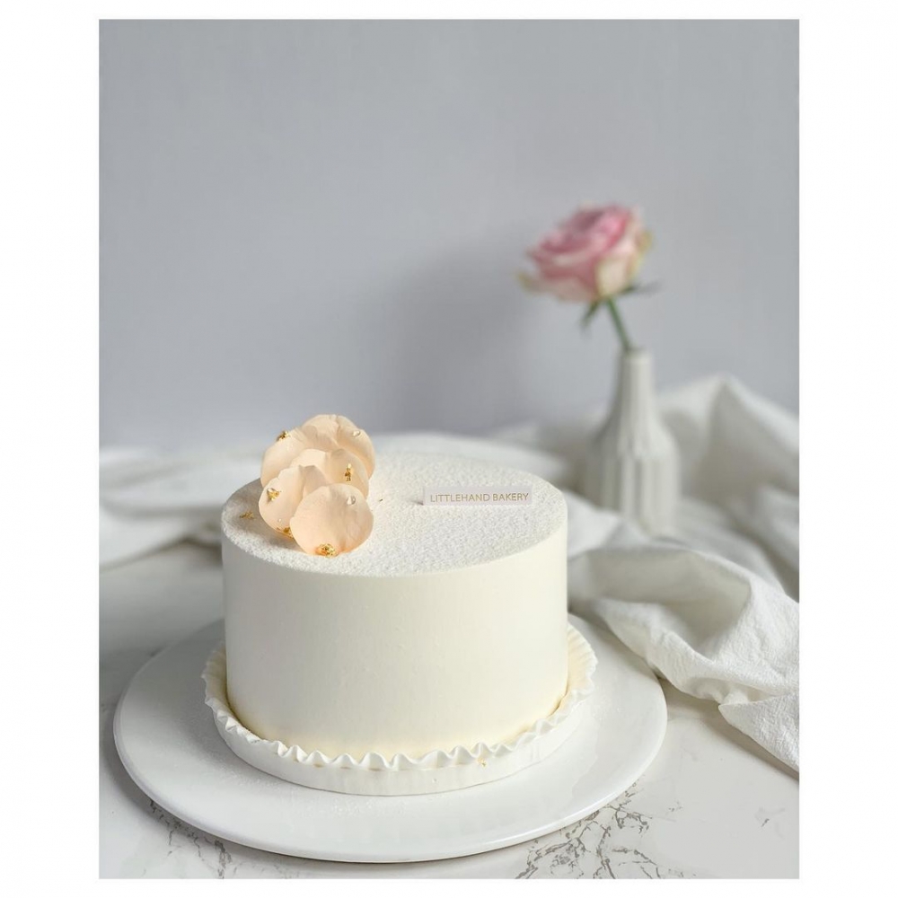 Littlehand Bakery小手烘焙 水蜜桃烏龍茶戚風蛋糕