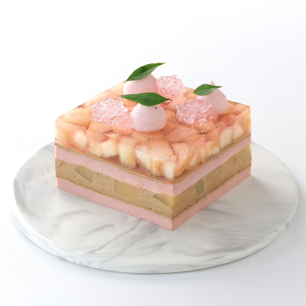 Lifetastic日本白桃伯爵茶蛋糕($428)