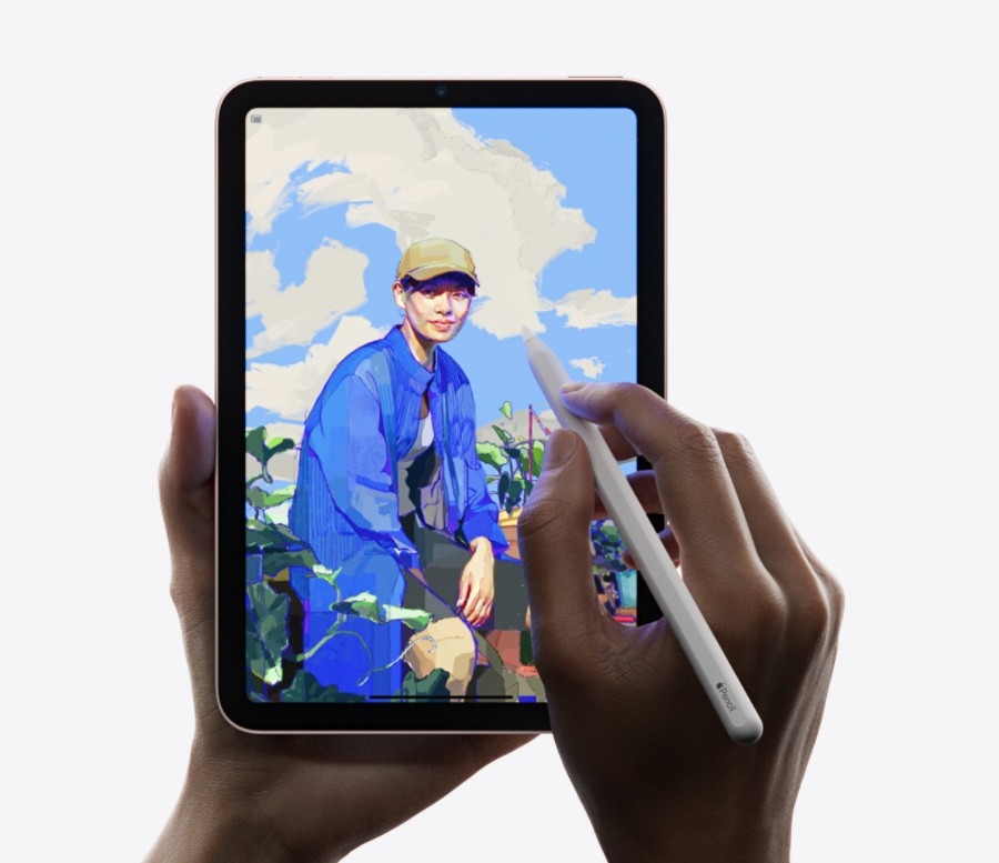 iPad mini 6 Liquid Retina顯示器採用原色調、P3寬廣色域，反光度超低