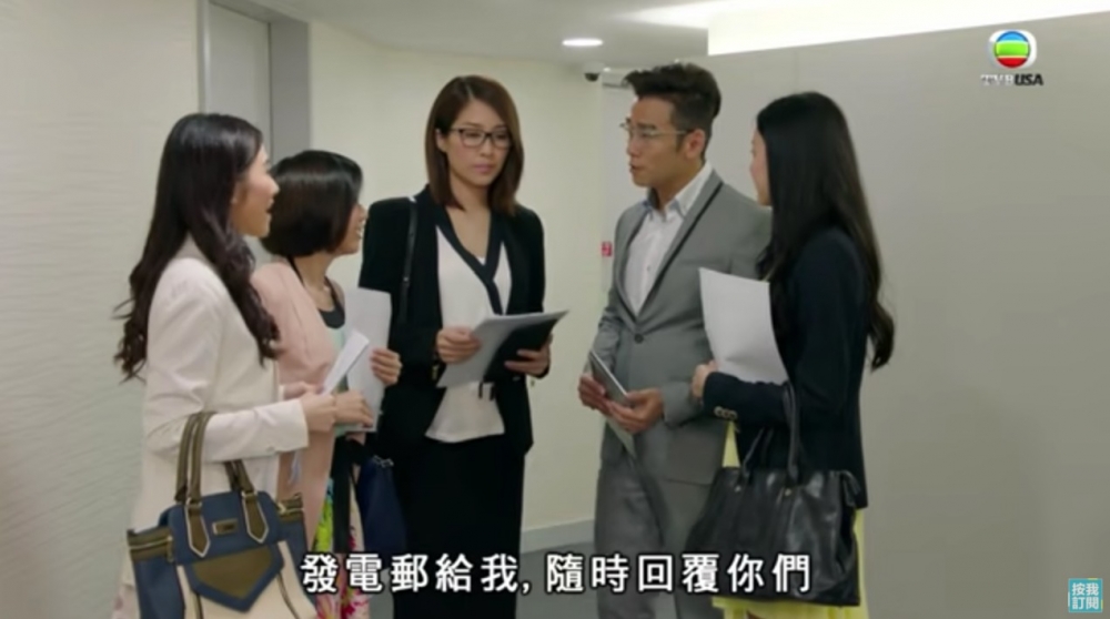 「貌似林峯」嘅靚仔實習生個人比較害羞,深得公司啲姐姐喜歡